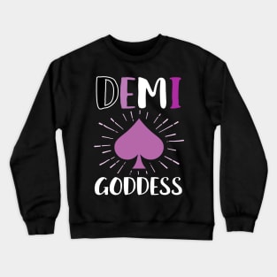 Demi Goddess Crewneck Sweatshirt